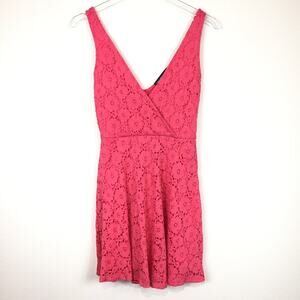 You Are Not Alone | Floral Lace Skater Dress